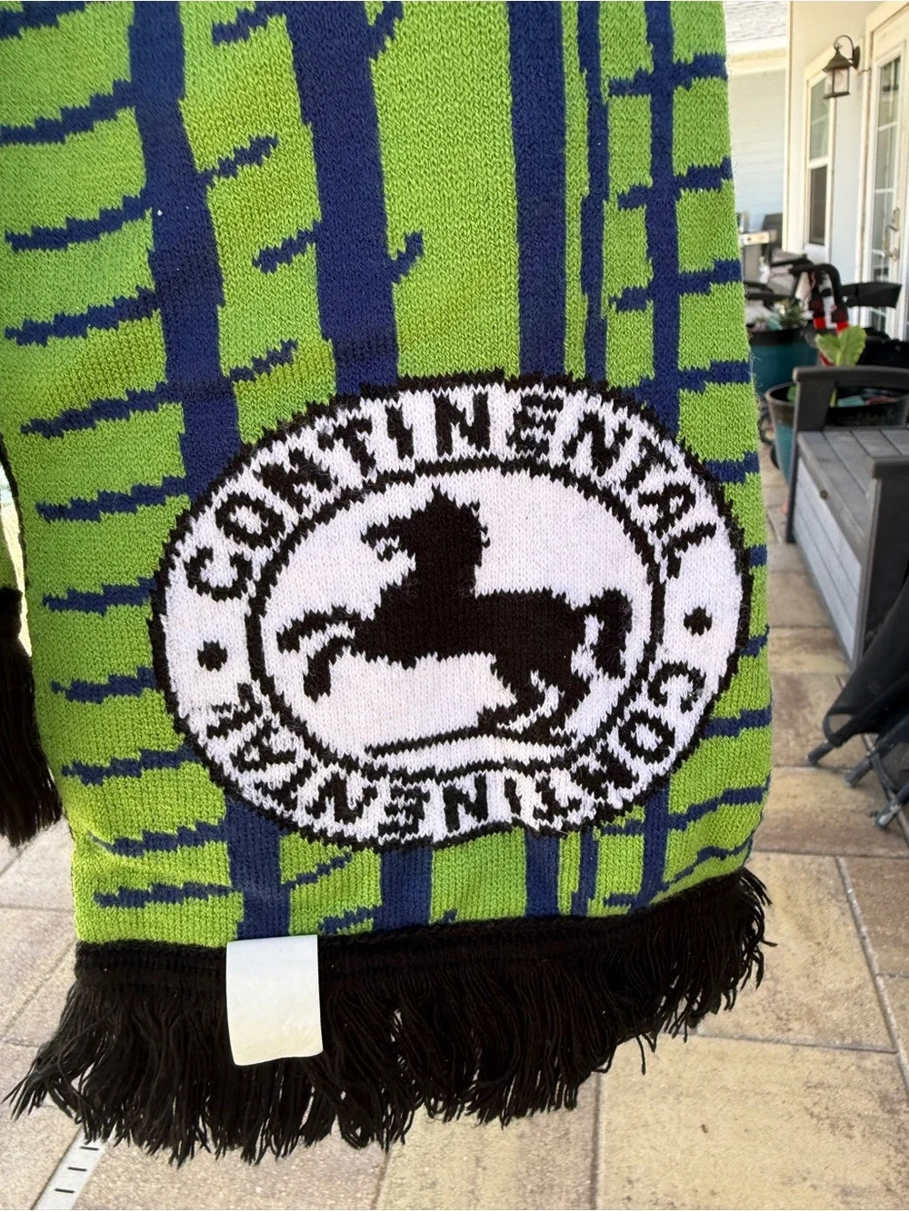 MLS Seattle Sounders Continental Tires FC Acrylic Scarf